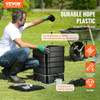 VEVOR 5-Tray Composter, 50L Worm Compost Bin - Indoor/Outdoor Worm Farm Kit New