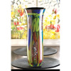 B00DPM0JY2 - NEW - Vibrant Glass Vase New