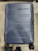 LUGGEX 20" CARRY ON LUGGAGE AIRLINE APPROVED PC HARD SHELL SUITCASE - BLUE