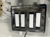 KEENSTONE 4-SLICE TOASTER - SILVER/BLACK