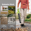 JAGROM LEAF BLOWER CORDLESS WITH 2.0AH BATTERY & CHARGER 130MPH 180CFM - GREEN