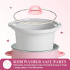 PARIS HILTON 3.5 QUART MANUAL SLOW COOKER NATURALLY PH12904-1 - PINK