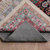 SAFAVIEH Dual Surface Large Rug Pad 8' x 10' 1/4" Thick, Marine Blue New