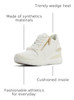 ALDO Women's Adwiwia Sneaker, White, Size 8.5 New