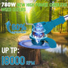 FNORANT WEED WACKER CORDLESS WEED EATERS 3 IN 1 ELECTRIC STRING BLUE