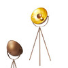 Modernluci Industrial Tripod Floor Lamp Gold Standing Lamp - B087NTPKVN - Gold New