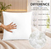 Hannah Linen Throw Pillow Inserts 22x22 4 Pack Square Cushion Pillow Forms New