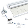 Cordless Blinds Blackout Roller Shades Room Darkening Window Blinds White Beige New