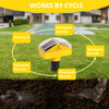 Mole Repellent Stakes, Pest Deterrent, Solar Powered, 2-Pack New