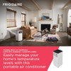 Frigidaire Portable Room Air Conditioner 8,000 BTU (ASHRAE) FHPC082AC1 - White