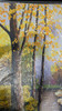 Tyed Art-Hand Painted Oil Painting Landscape Colorful Abstract Framed 24X48 Inch New
