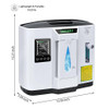 DEDAKJ 1-7 LITER HOME OXYGEN CONCENTRATOR DDT 1A OXYGEN GENERATOR - WHITE