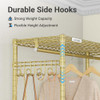 VIPEK R2 Plus Rolling Clothes Rack Heavy Duty Closet for Hanging Clothes - Black New