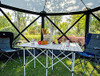 EVER ADVANCED 11.5 FT GAZEBO SCREEN HOUSE TENT 8-10 PEOPLE CAMPING INSTANT BLACK