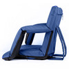 Leader Accessories Stadium Seat Cozy Portable Reclining Bleacher Chair 2 Seats New