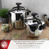 Magefesa Star Recta Pressure Cooker 14L, 18/10 Stainless Steel - Silver New