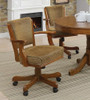 Coaster Home Furnishings Mitchell Wood Frame Swivel Game Chair 100952 New
