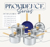 CONCORD Providence Series 10 Pieces Stainless Steel Cookware Set - NEW New