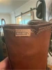 PIKOLINOS WOMEN'S BROWN LACE-UP MID-CALF LEATHER BOOTS BUCKLE SIZE: 8.5 - BROWN