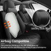 HUANGXIN 2Pcs Nappa Leather Car Seat Covers Waterproof 4Runner Black New