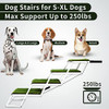 B0BC8RPFRS Extra Wide Dog Car Stairs For Large Dogs Lightweight Foldable New