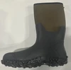 DRYCODE RUBBER WATERPROOF BOOTS - SIZE: MEN 13 - BROWN/BLACK
