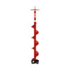 Eskimo 35400 Pistol Bit 6" Drill Adaptive Ice Auger Weighs 3.2 Pounds - Red New