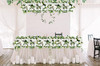 IPOPU Wedding Arch Flowers 3.28ft Artificial Flowers Arrangement Swag - White New