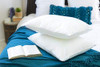 Foamily 2 Pack Bed Pillows for Sleeping Cotton & Super Plush Down Alternative