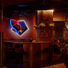 Rocket Neon Sign,Dimmable Neon Light for Wall Decor,USB Light Up Signs