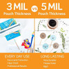B081TP1PQP Laminating Pouches 3 mil 11.5" x 17.5" Gloss Clear 25/Pack 5 Pack New
