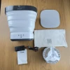 MOYU PORTABLE WASHING MACHINE FOLDABLE BUCKET WASHER SOFT SPIN DRY - GRAY New