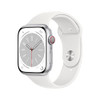 Apple Watch Series 8 GPS Cell 45mm Alu Case White Band MP4W3LL/A