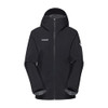 1010-31500 MAMMUT LINARD LIGHT HARDSHELL HOODED JACKET WOMEN M - BLACK New