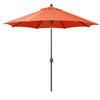 Galtech Deluxe Auto-Tilt Umbrella B01HU1PK9C - Antique Bronze Frame/Brick New