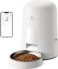 PETLIBRO Automatic Cat Feeder Wi-Fi Rechargeable Cats Food Dispenser - White New