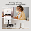 PETLIBRO Automatic Cat Feeder Wi-Fi Rechargeable Cats Food Dispenser - White New