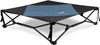 OUTLAND LIVING ELEVATED DOG BED – DURABLE WEATHER-RESISTANT PET COT - BLACK BLUE