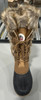 HZSTAY WOMENS LACE UP SNOW BOOTS WITH FAUX FUR - SIZE: WOMEN 9 - BROWN/BLACK