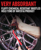 Adam's Polishes Angled Wheel Detailing Brush Cleaner W/Wheel Cleaner Large New