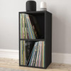 Way Basics Book Shelf 2 Tier Vinyl Record Storage Tool-free Assembly B0843DHPXZ New