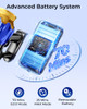 ERIOBOM CORDLESS VACUUM CLEANER 650W 55KPA POWERFUL SUCTION - BLUE GOLD