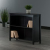 Winsome Terrace Storage Shelf 3-Tier Wide in Espresso, 37" W0094G35LC New