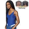 CLOUD 9 Sensationnel Ruwa Braided Lace Wig Swiss Lace 4X4 Box Braid 36" (2) New