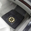 Fanmats NHL - Boston Bruins 2-pc Vinyl Car Mat Set/17"x27" New