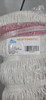 MOPTIMISTIC 16 OZ MEDIUM COTTON NARROW HEADBAND LOOPED END MOP HEAD - WHITE New