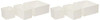 Ikea SKUBB-Box, Set of 6, White New