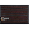 GORILLA GRIP Mud Shield Doormat 35x23, Natural Rubber, Brown New