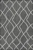 Adiva Rugs Outdoor Indoor Area Rug, Weather Resistant Easy to Clean (Navy Weiss) New