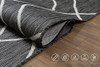 Adiva Rugs Outdoor Indoor Area Rug, Weather Resistant Easy to Clean (Navy Weiss) New